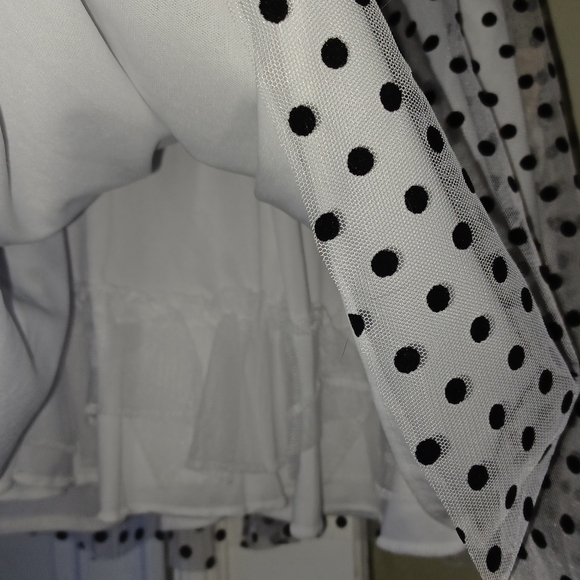 NWT Vintage Rare, Too Polkadot Dress With Big Bow 4T - Picture 5 of 6